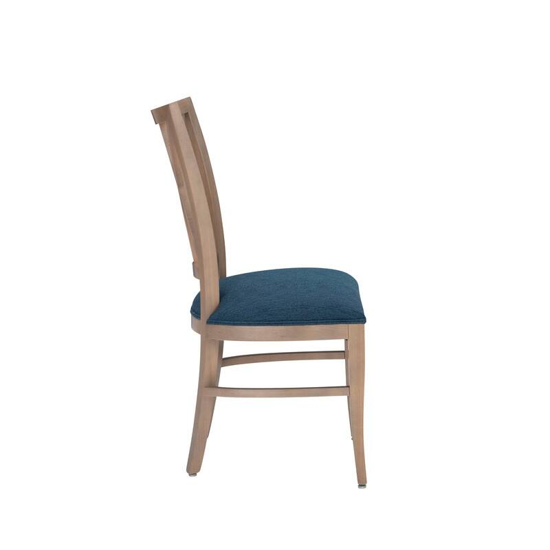 Osborne Natural Solid Wood Farmhouse Side Dining Chair