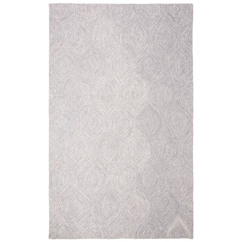 SAFAVIEH Handmade Micro-Loop Bunny Wool Rug
