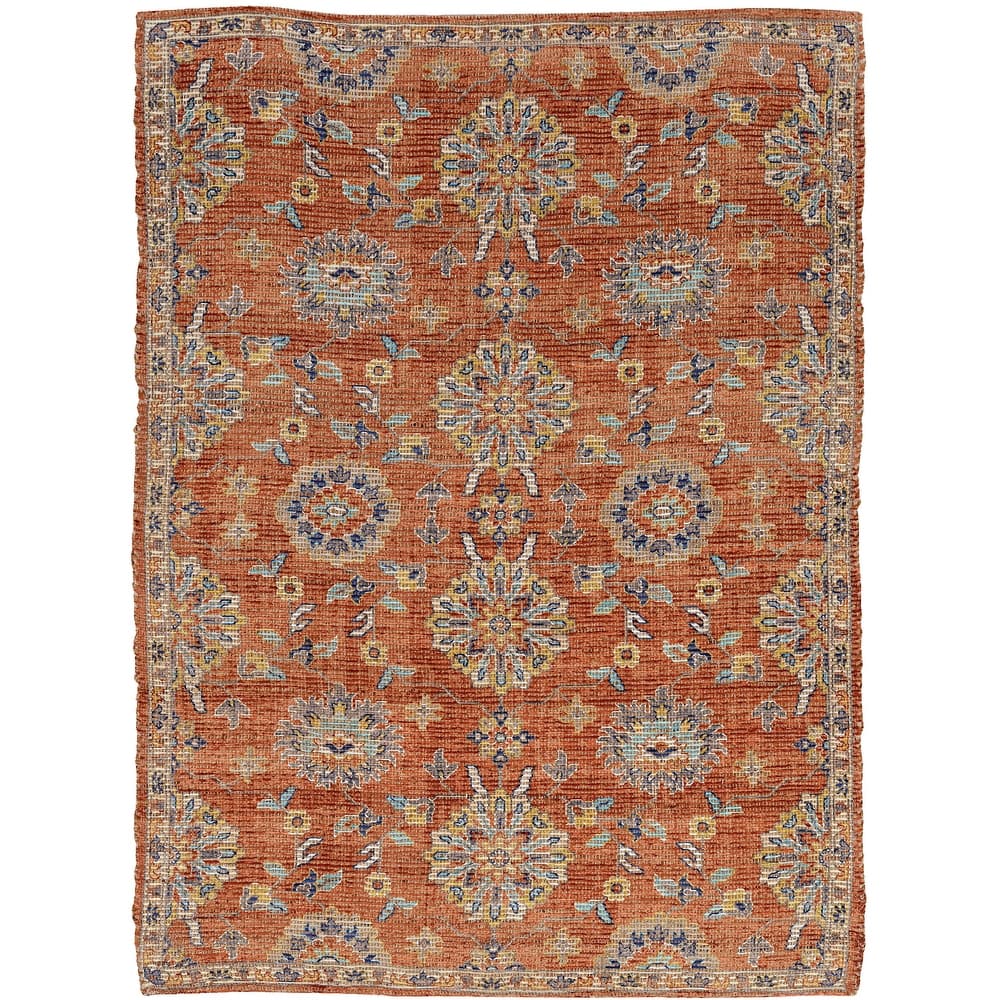 Domani Traditions Boho Distressed Jute Rug