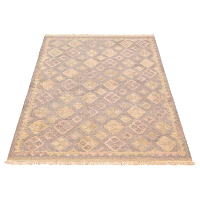 Ankara FW Grey Kilim 5'3" x 7'5" - 5'3 x 7'5