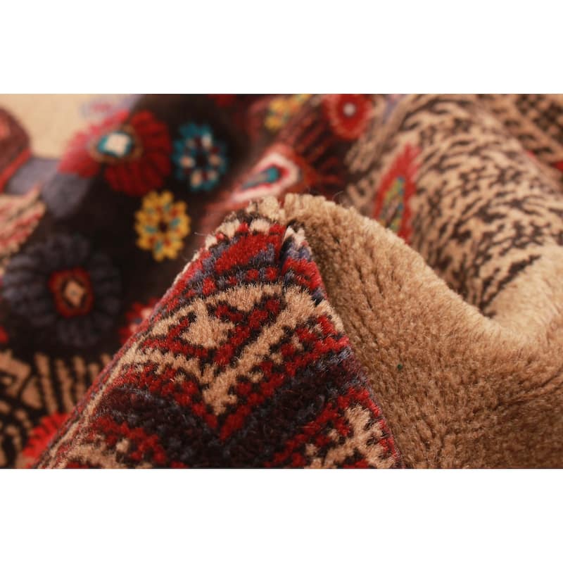 Teimani Tan Rug 3'2" x 4'5" - 3'2 x 4'5