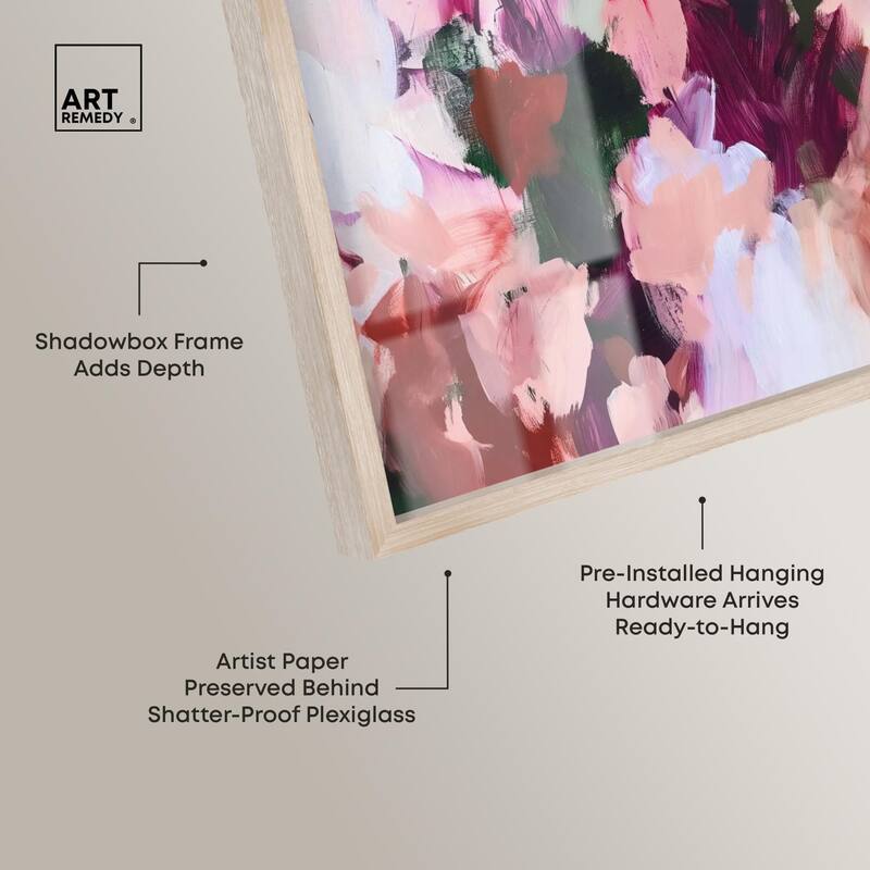 Adelas Garden I Shadowbox by Art Remedy