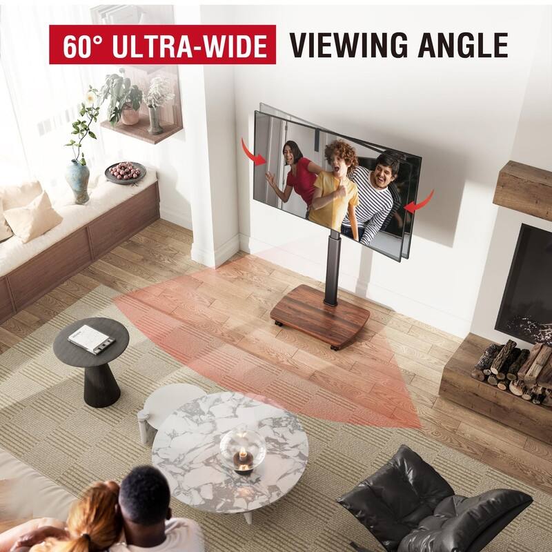 Rolling TV Stand