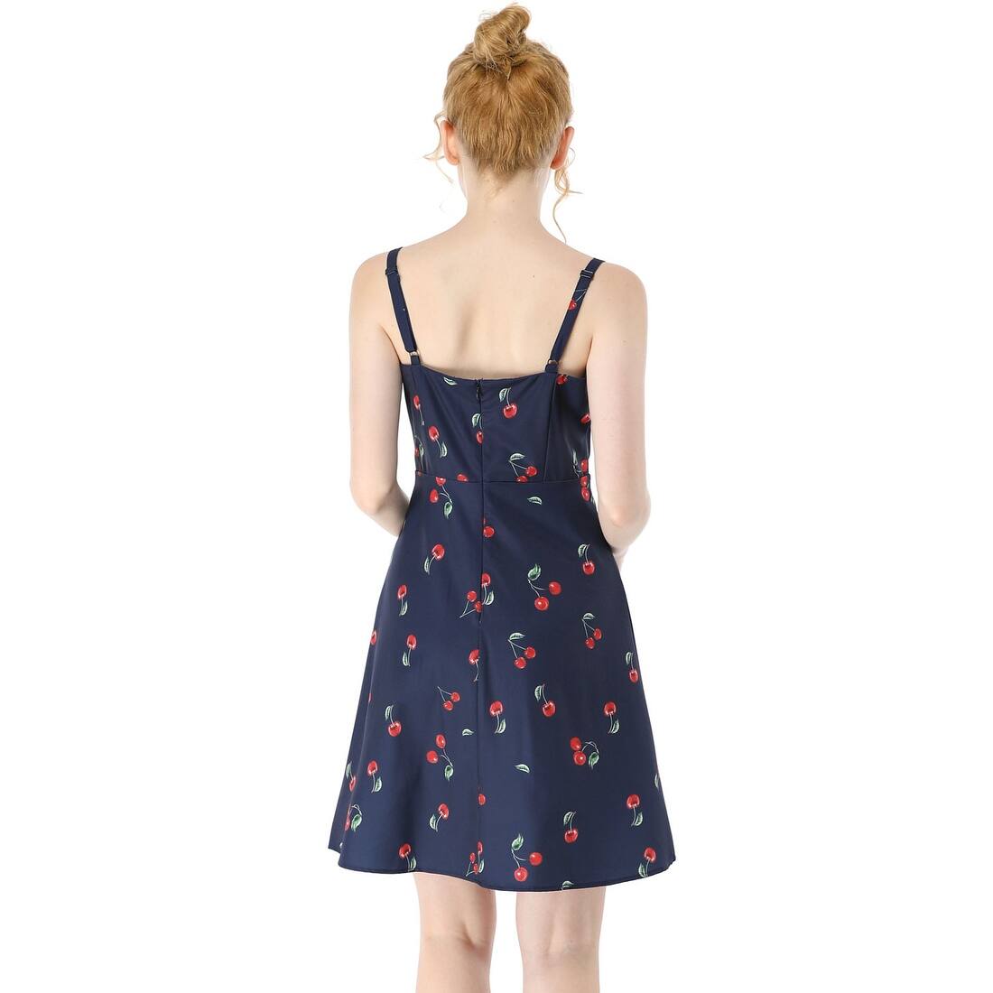cherry print sundress