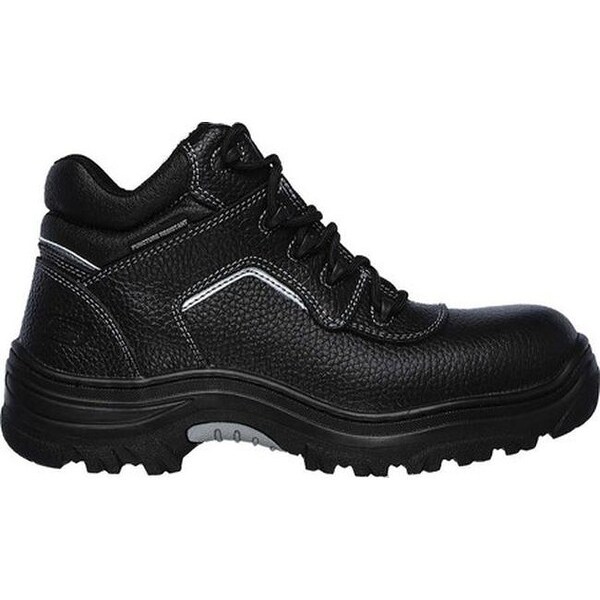 skechers work relaxed fit burgin sosder men's composite toe boot