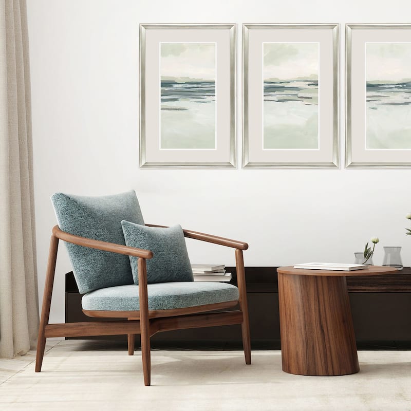 Moss Coastline I S/2 Framed Art Under Glass