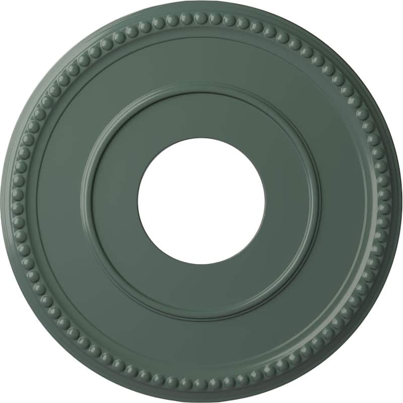 12 1/2"OD x 3 7/8"ID x 3/4"P Bradford Ceiling Medallion