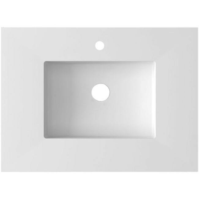 Miseno MVT-30-313SQ1HSS Forever 30" Solid Surface Vanity Top