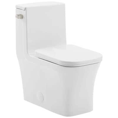 Swiss Madison SM-1T0211 Concorde 1.28 GPF One Piece Elongated Toilet