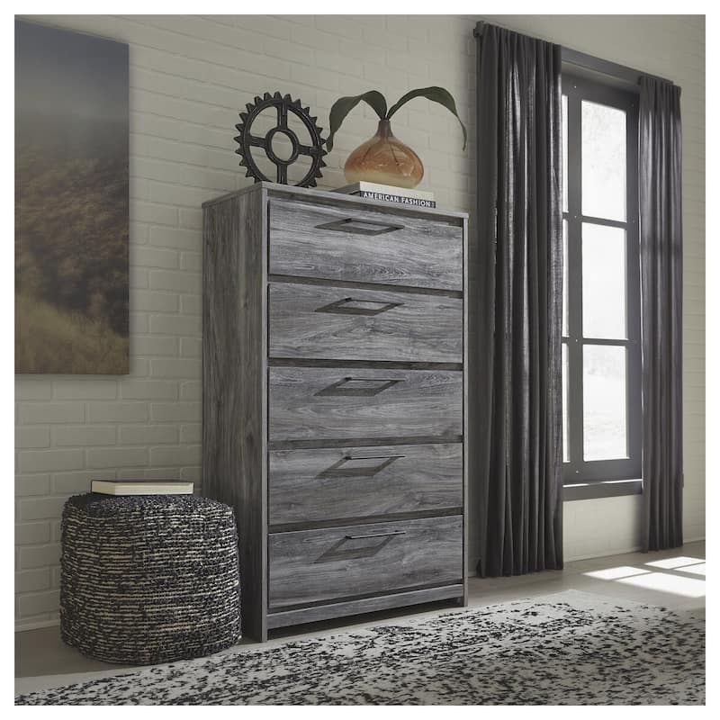 Signature Design by Ashley Baystorm Gray Dresser - Grey