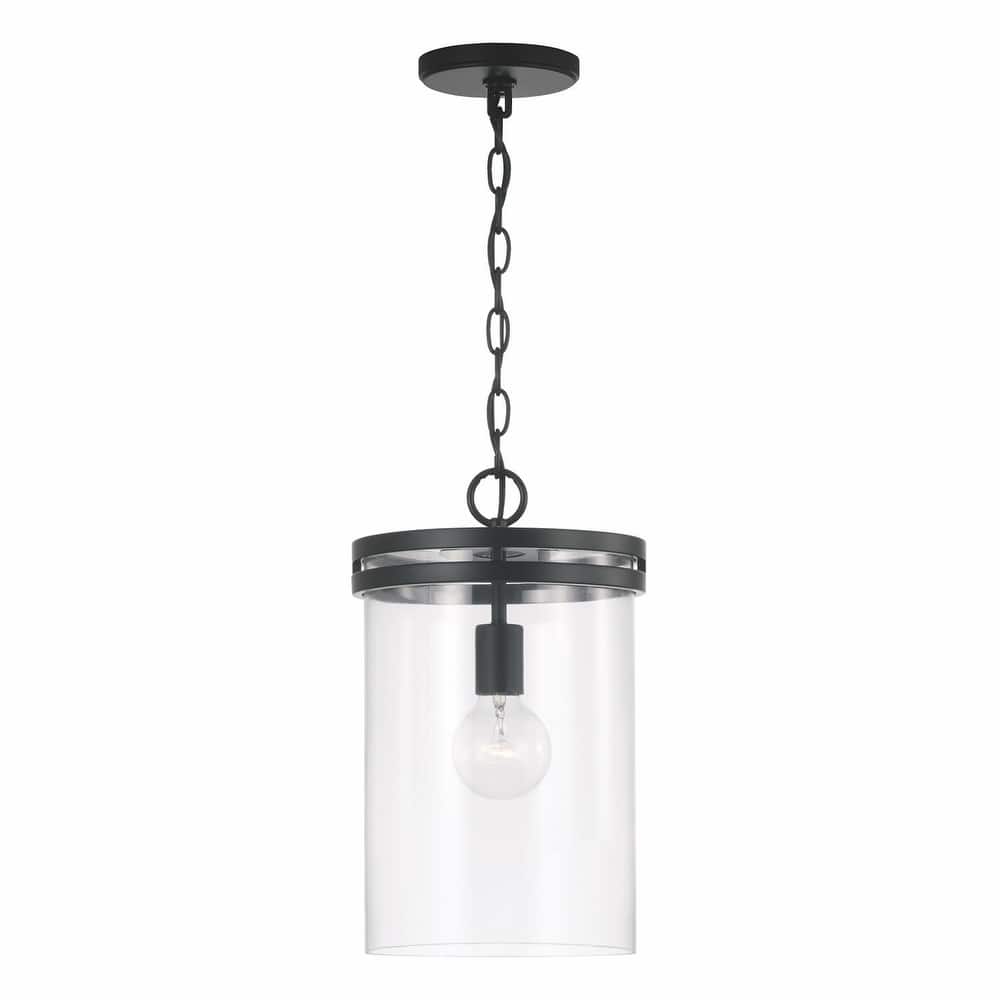 Fuller 1-light Pendant w/ Clear Glass