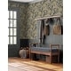 preview thumbnail 11 of 16, NextWall Acanthus Garden Floral Peel and Stick Wallpaper