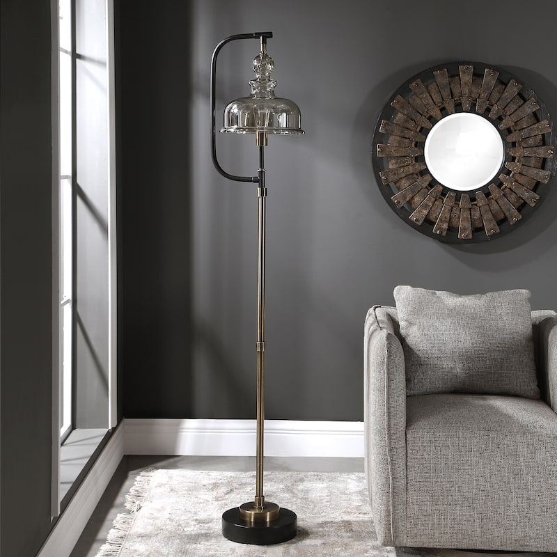 Uttermost Elieser Industrial Floor Lamp
