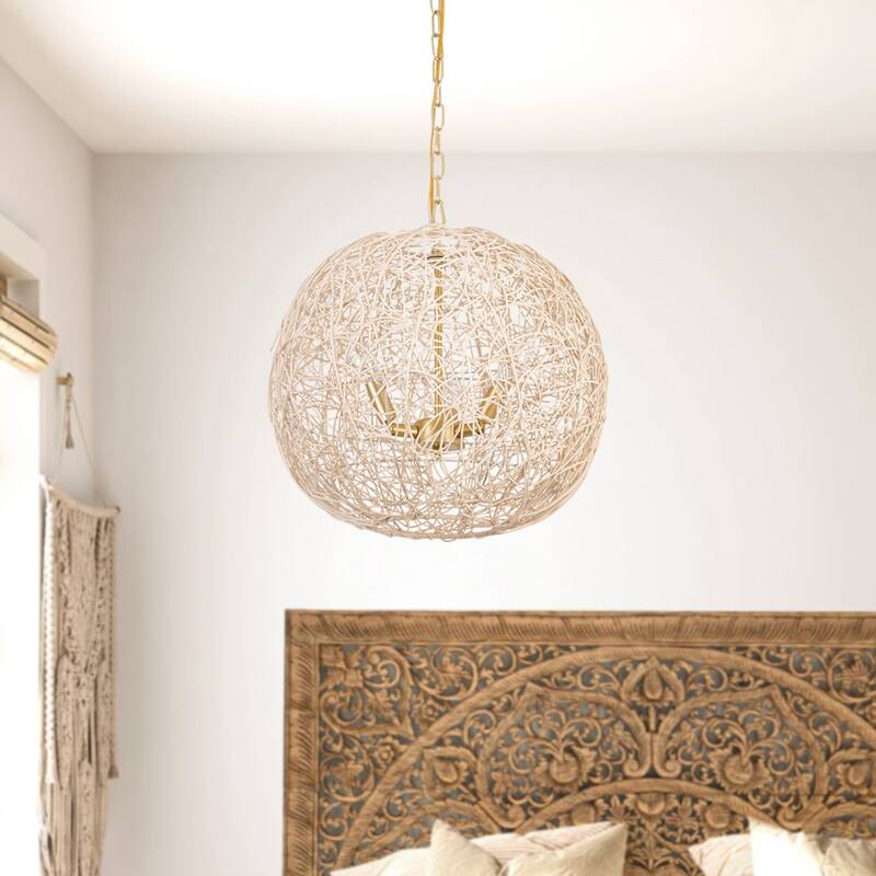 Maxax 3 - Light Dimmable Globe Chandelier