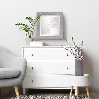 Allan Andrews Metropolis Gray Framed Wall and Accent Mirror