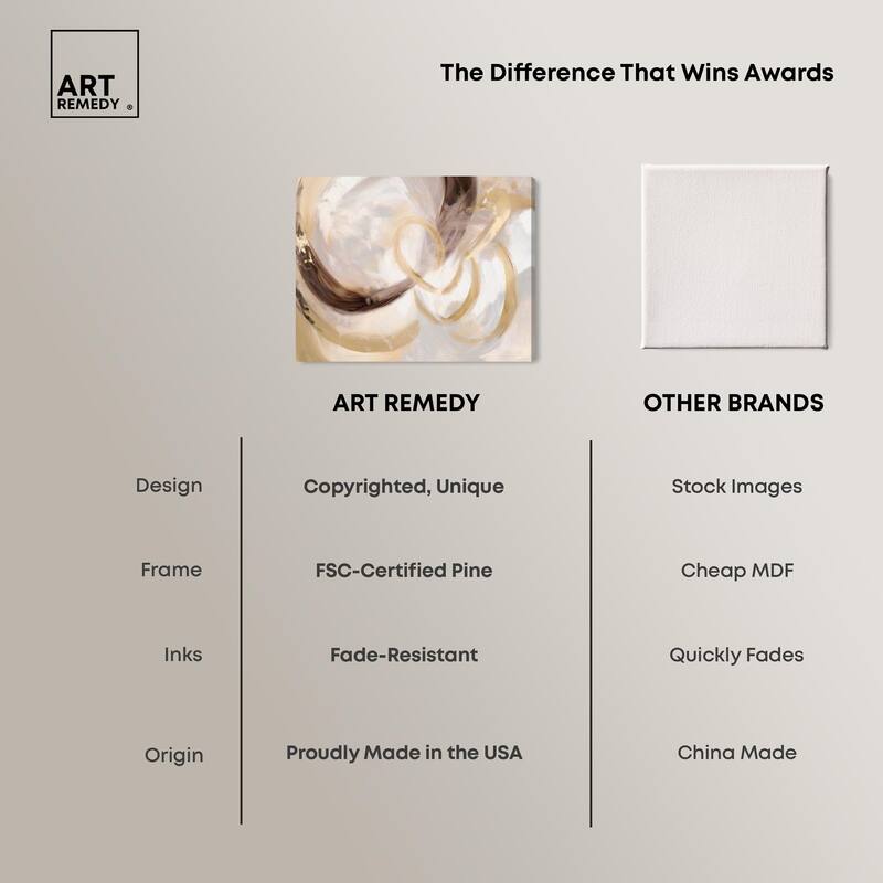 Dreamy Swirls III Canvas by Art Remedy, Gallery Wrapped