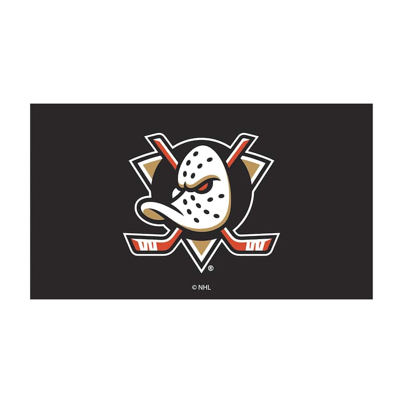 28 in. x 16 in. Full Color PVC Mat, Anaheim Ducks