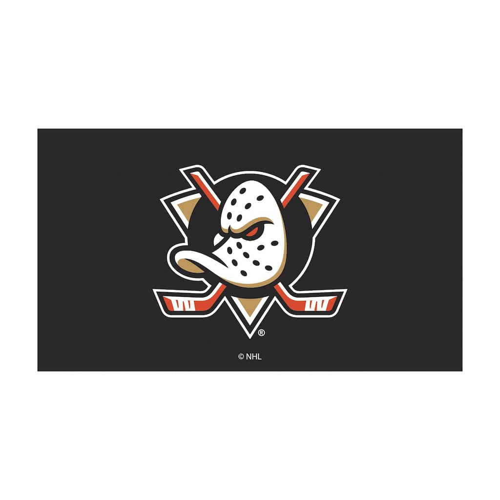28 in. x 16 in. Full Color PVC Mat, Anaheim Ducks