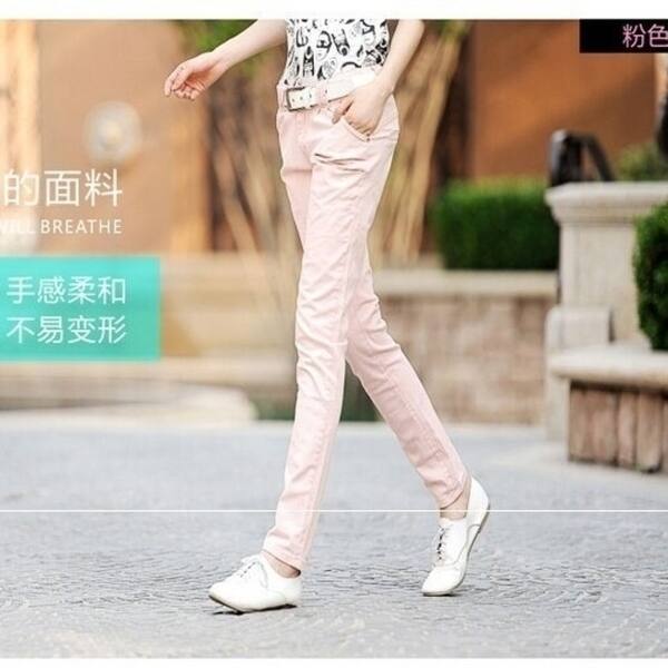 Shop Fashion Women Cotton Harem Pants Korean Lady Was Thin Leisure Feet Tide Casual Trousers Overstock 26968589