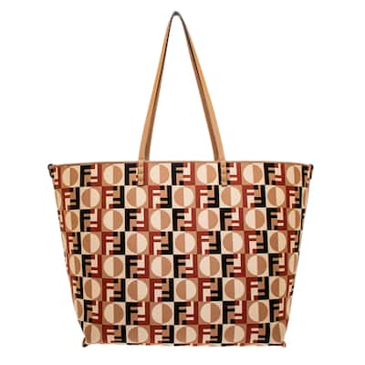 Fendi Large Roll Reversible Shopper