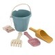 preview thumbnail 1 of 2, Miniland ECO Junior Sand Set, Pastel Colors Multi - Kids