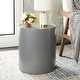 preview thumbnail 8 of 6, SAFAVIEH Polonium Silver Table - 17.3" x 17.3" x 20.3"