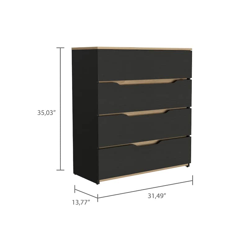 Zoe Dresser with 4 Drawers