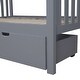 preview thumbnail 21 of 26, Max and Lily Under Bed Storage Drawers - 2-Drawer