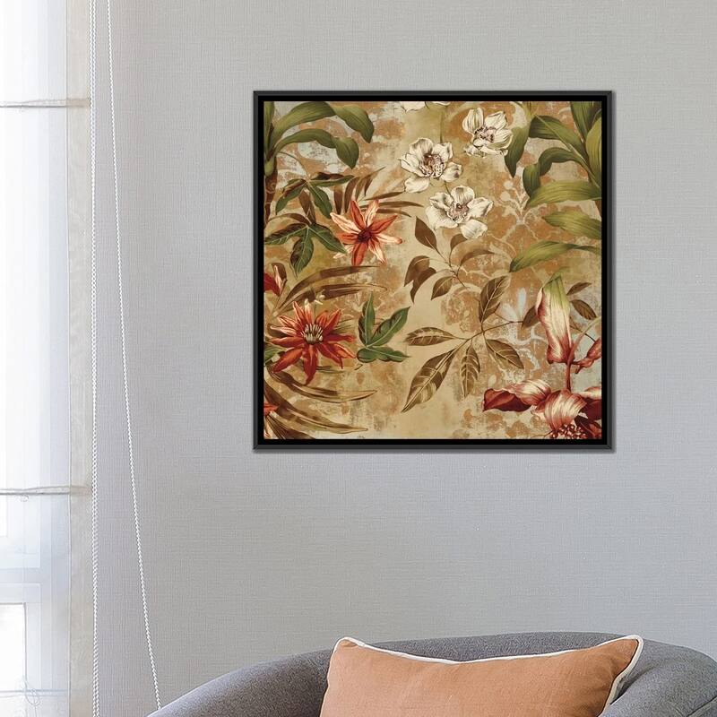 iCanvas "Lush I" by Chris Donovan Framed Canvas Print