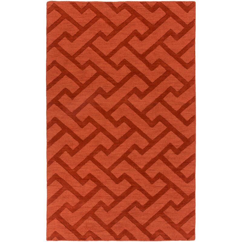 Hand-Loomed Ridgeway Wool Area Rug