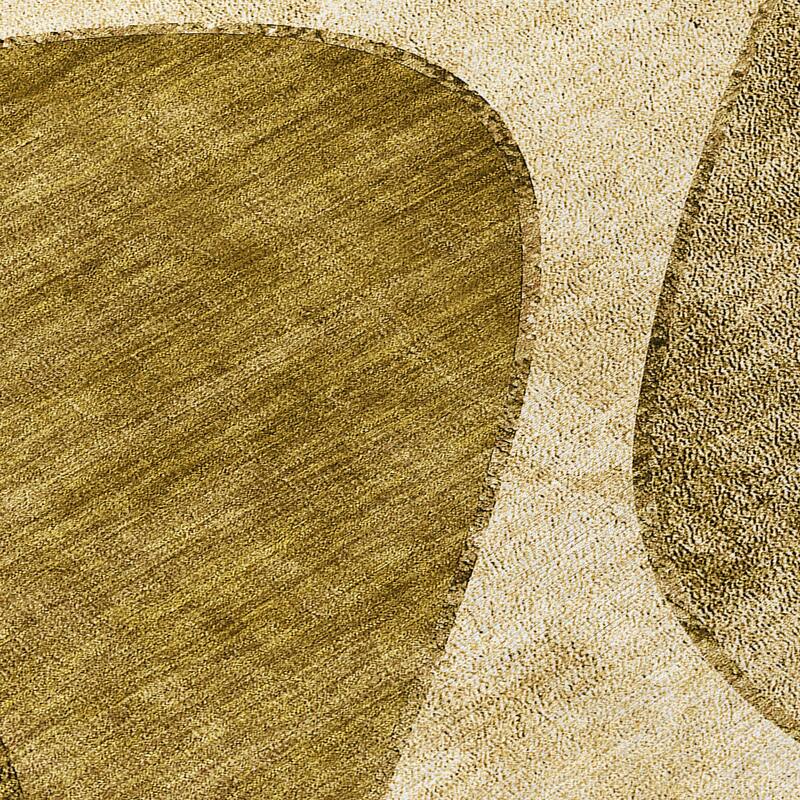 Machine Washable Indoor/ Outdoor Chantille Modern Abstract Rug