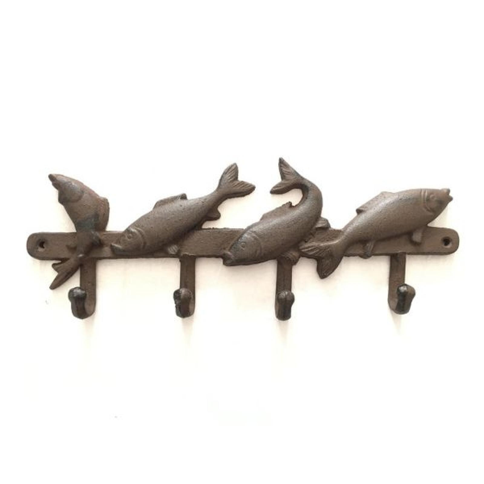 cast iron fish wall hook 4