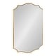 preview thumbnail 15 of 31, Kate and Laurel Hollyn Decorative Framed Wall Mirror 20x30 - Gold