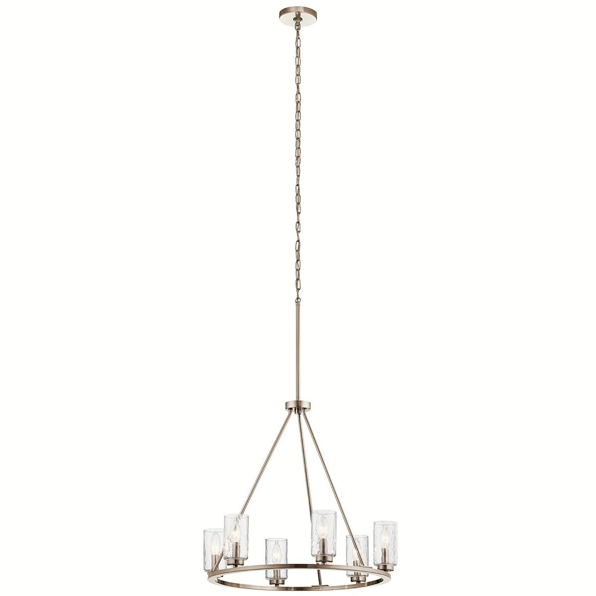 Marita 6 Light Chandelier in Brushed Nickel Bed Bath Beyond 34802346