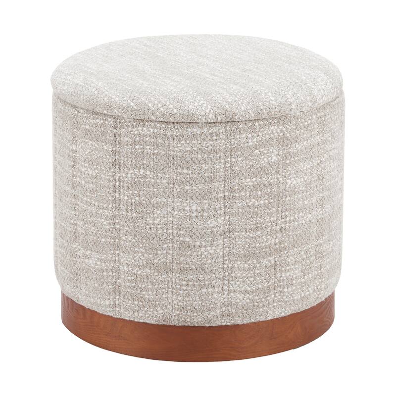 Fije Storage Ottoman Gray