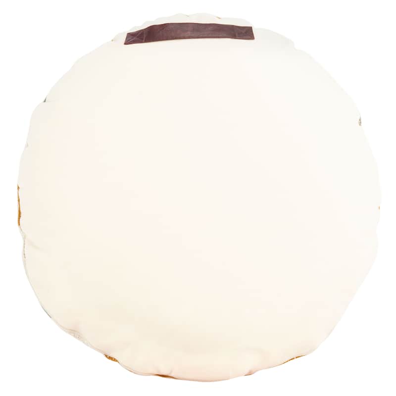 SAFAVIEH Jorjeta Stripe 24-inch Round Floor Pillow