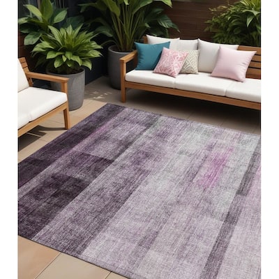 Jato Ombre Weather Resistant Classic Meets Modern Outdoor Rug