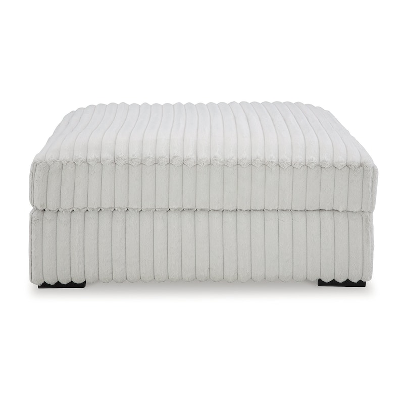 Signature Design by Ashley Stupendous Alloy Oversized Accent Ottoman