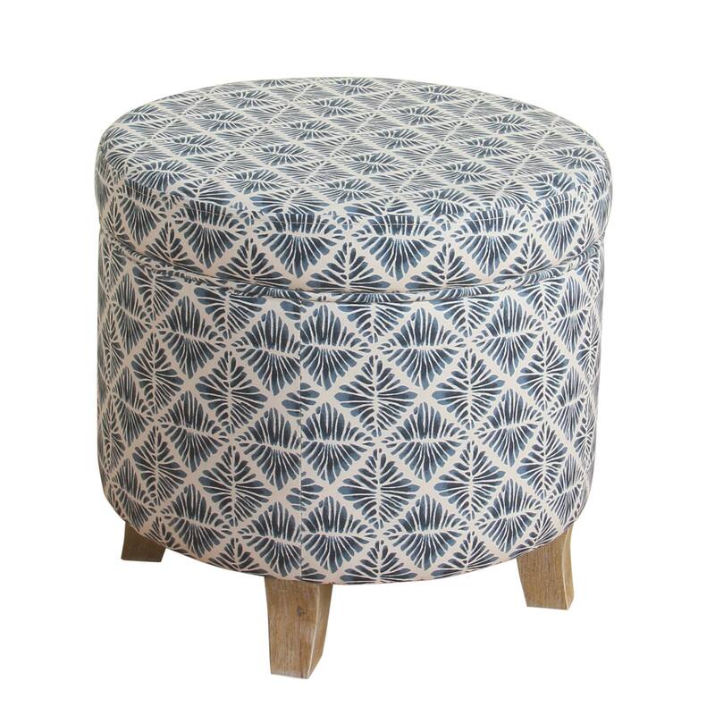 Carson Carrington Hnifsdalur Round Storage Ottoman