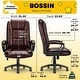 preview thumbnail 24 of 34, Bossin Big and Tall Office Chair High Back Executive Chair Ergonomic Adjustable Executive Leather Chair,400lbs