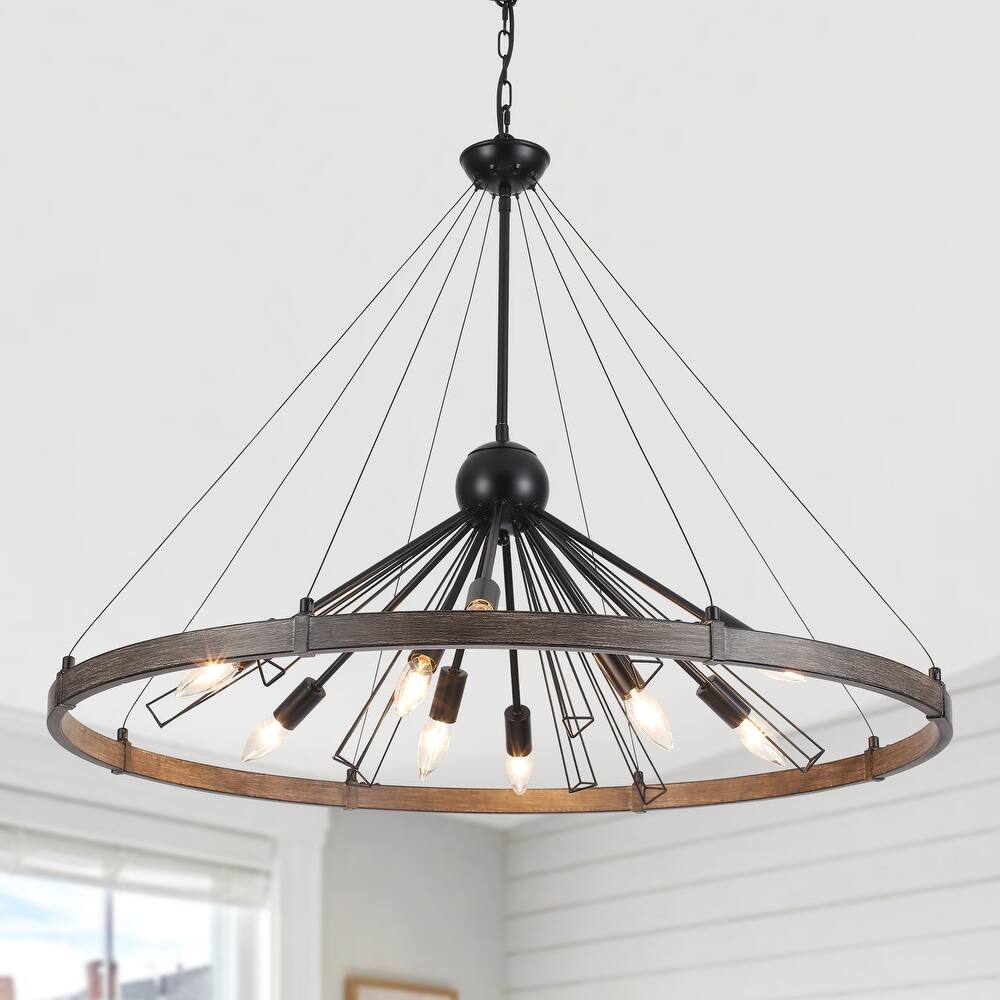 9-Light Candlestick Sputnik Foyer Chandelier Lighting Modern Linear Chandelier for Dining Room Kitchen Island