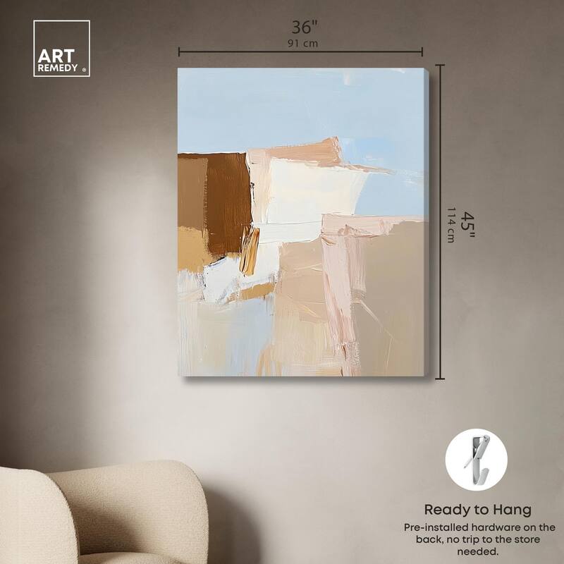 Earth and Ether Canvas by Art Remedy, Gallery Wrapped
