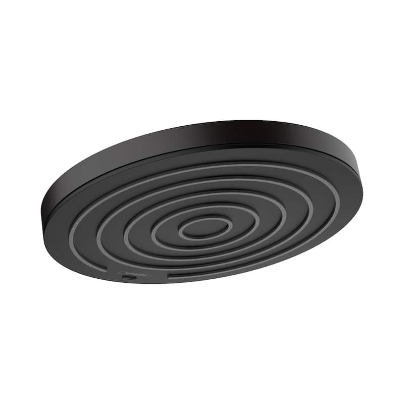 Hansgrohe 24142 Pulsify S 1.75 GPM Single Function Rain Shower Head - Matte Black