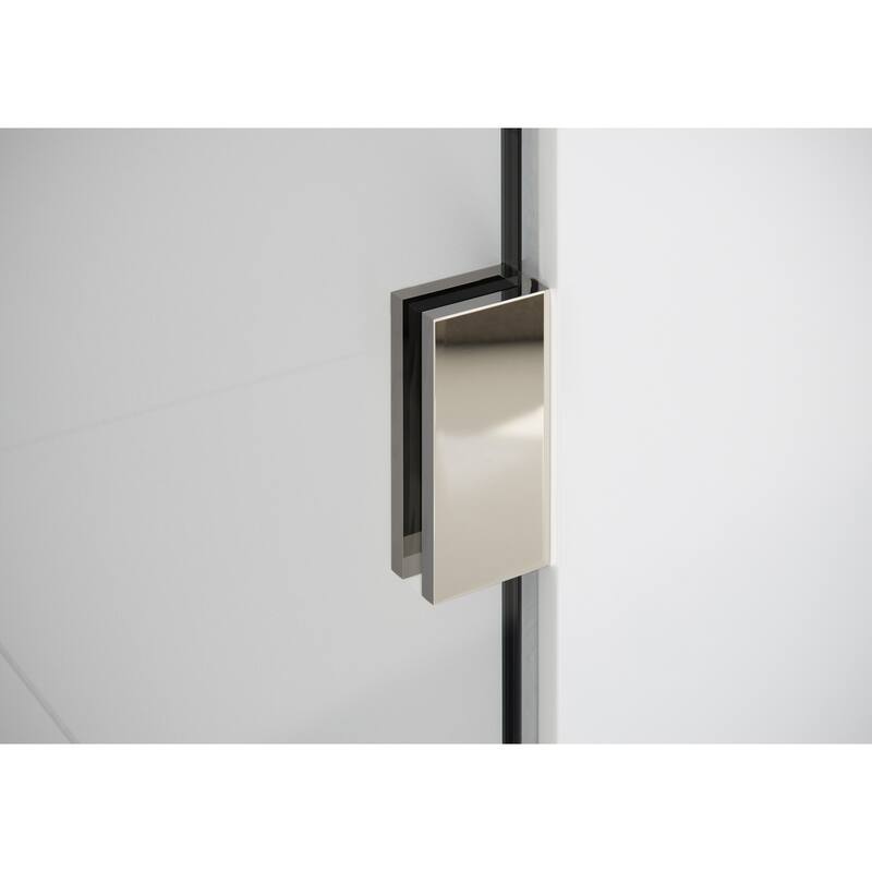 Glass Warehouse 78" x 36.75" Frameless Shower Door - Glass Hinge