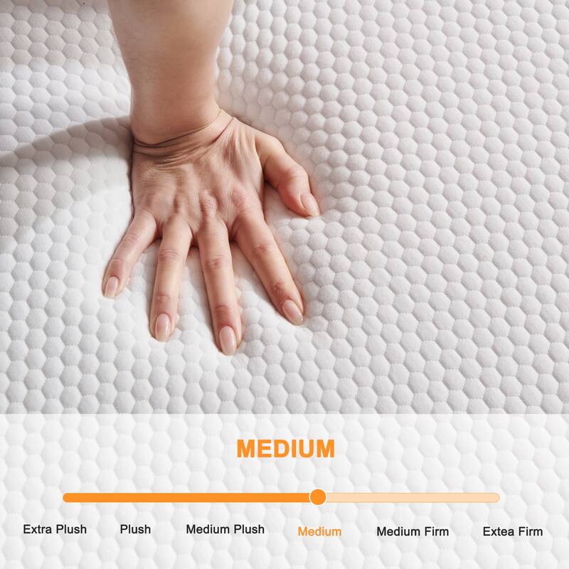 Molblly Mattress 8" Size Gel Memory Foam Mattress with More Comfortable