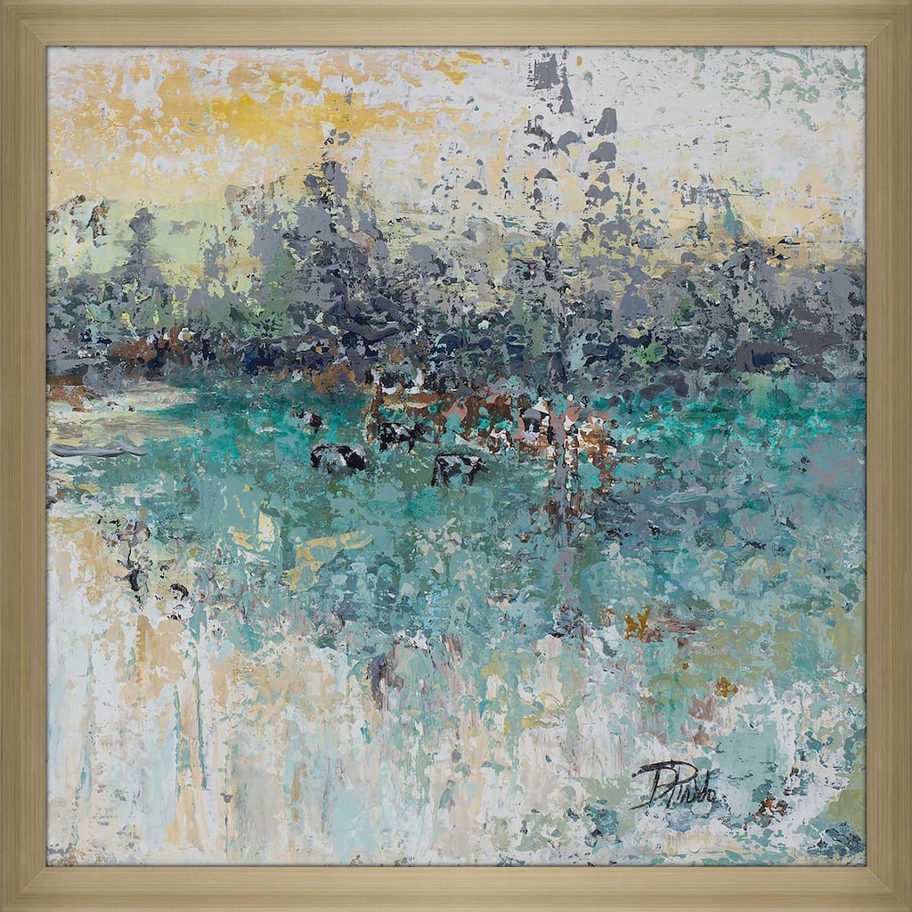 "Wild Fields 2 (Square)" Print on Acrylic