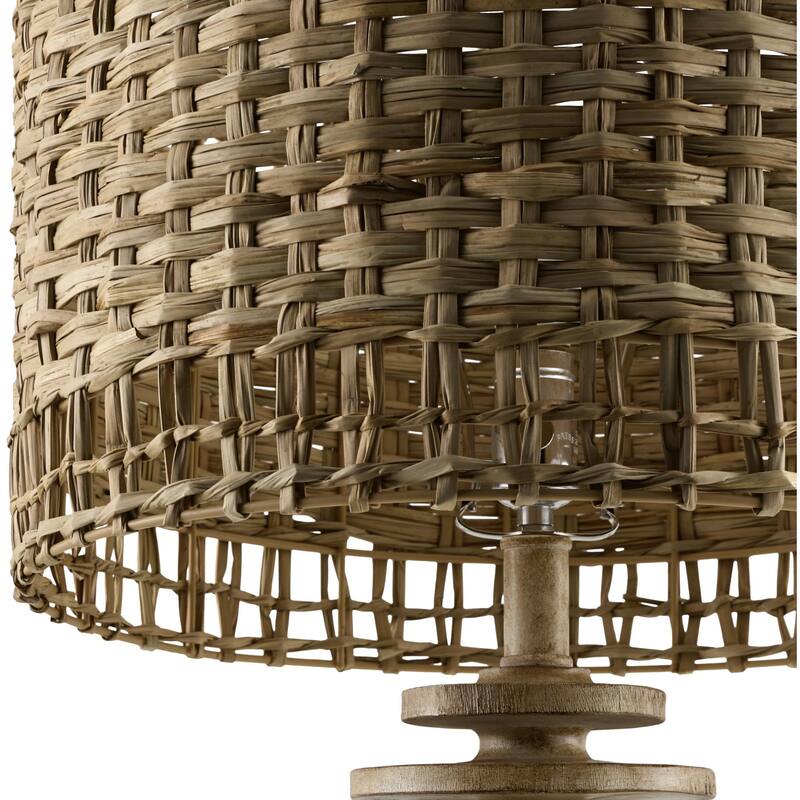 Livabliss Ukwi Traditional Accent Table Lamp - 31"H x 16"W x 16"D