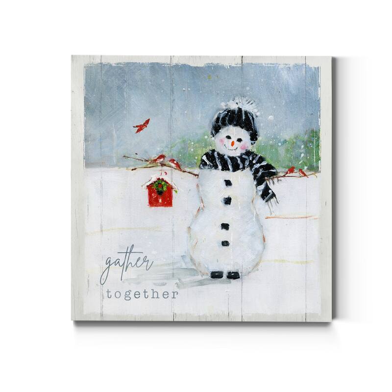 Winter Days-Premium Gallery Wrapped Canvas - Ready to Hang