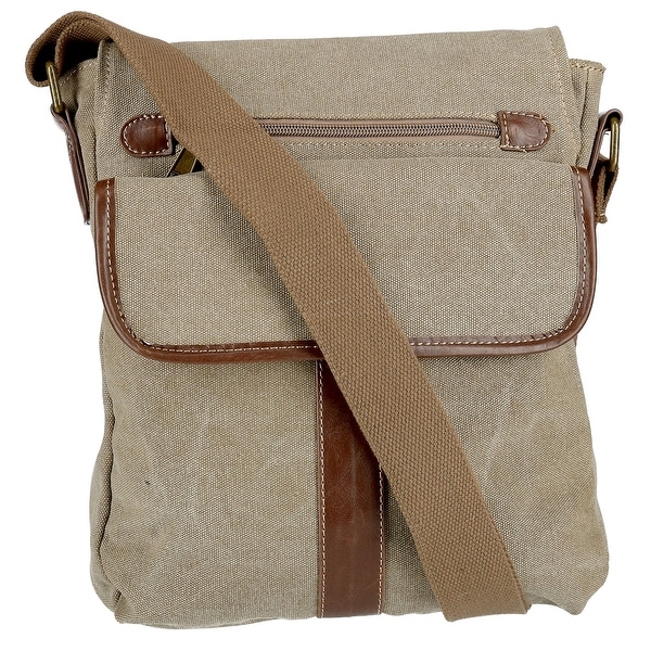 Shop CargoIT Women&#39;s Cotton Canvas Crossbody Bag - one size - Free Shipping Today - Overstock ...