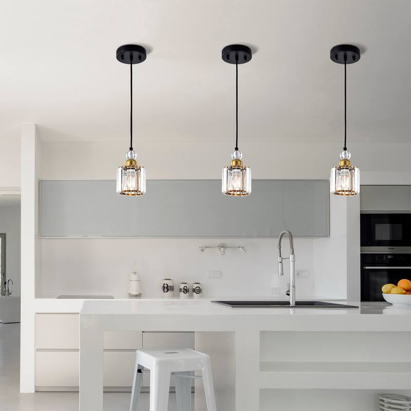 Sree 6 Inch Modern Contemporary Kitchen Island Pendant 1-Light